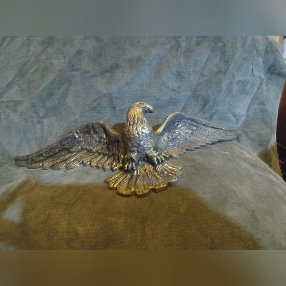 Gold Metal Eagle Wall Decor